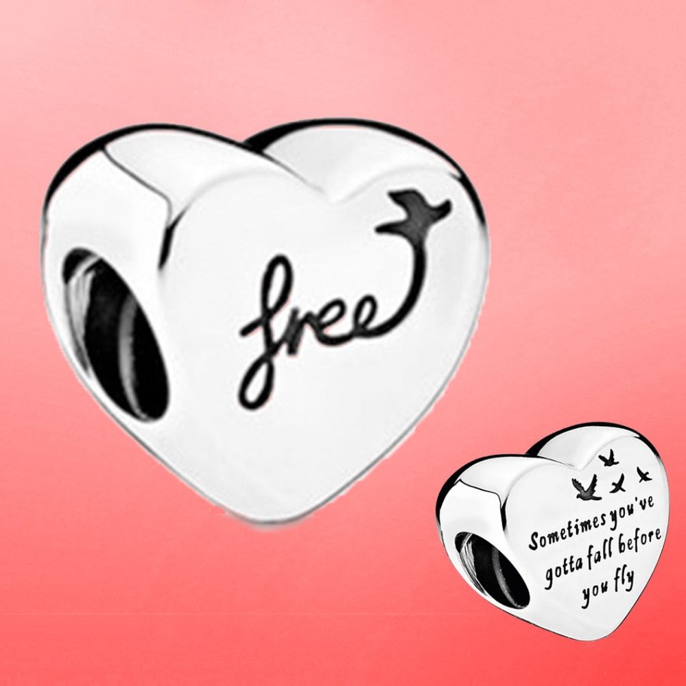 Pandora Heart of Freedom Charm 791967